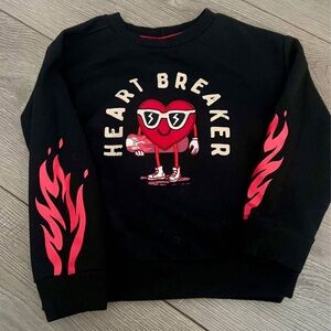 Toddler heart breaker sweatshirt